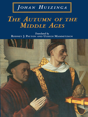 cover image of The Autumn of the Middle Ages
